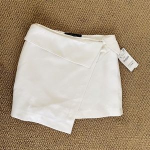 Zara white skort